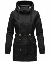 Navahoo Neophee Damen Softshell Parka Schwarz-Gr.XS