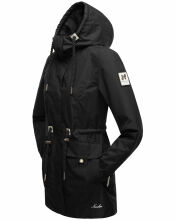 Navahoo Neophee Damen Softshell Parka Schwarz-Gr.XS