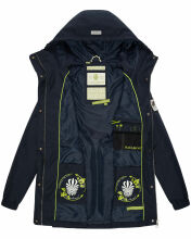 Navahoo Neophee Damen Softshell Parka Navy-Gr.M