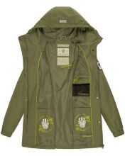 Navahoo Neophee Damen Softshell Parka Olive-Gr.XS