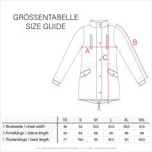 Navahoo Neophee Damen Softshell Parka Olive-Gr.XS