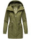 Navahoo Neophee Damen Softshell Parka Olive-Gr.XS
