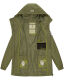 Navahoo Neophee Damen Softshell Parka Olive-Gr.XS