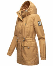 Navahoo Neophee Damen Softshell Parka Camel-Gr.XS