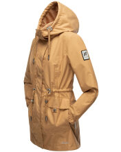 Navahoo Neophee Damen Softshell Parka Camel-Gr.XL