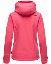 Marikoo Kleinezicke Damen Softshell Jacke Pink-Gr.XL