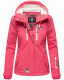 Marikoo Kleinezicke Damen Softshell Jacke Pink-Gr.XXL