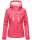 Marikoo Kleinezicke Damen Softshell Jacke Pink-Gr.XXL