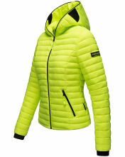 Navahoo Kimuk Damen Übergangs Steppjacke Neon Grün Größe XS - Gr. 34