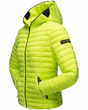 Navahoo Kimuk Damen Übergangs Steppjacke Neon Grün Größe XS - Gr. 34