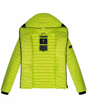 Navahoo Kimuk Damen Übergangs Steppjacke Neon Grün Größe XS - Gr. 34