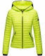 Navahoo Kimuk Damen Übergangs Steppjacke Neon Grün Größe XS - Gr. 34