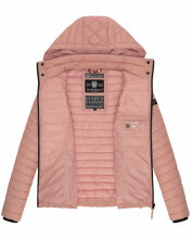 Marikoo Samtpfote leichte Damen Steppjacke Powder Rose Gr&ouml;&szlig;e S - Gr. 36