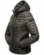 Marikoo Samtpfote lightweight ladies quilted jacket Anthrazit Größe M - Gr. 38