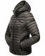 Marikoo Samtpfote leichte Damen Steppjacke Anthrazit Größe M - Gr. 38