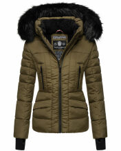 Navahoo Adele ladies winter jacket warm lined teddy fur...