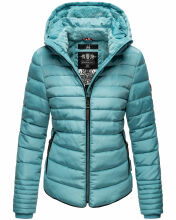 Marikoo Amber Damen Winter Steppjacke mit Teddyfell Misty...
