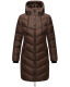 Marikoo Armasa lange Damen Winter Steppjacke Dunkel Schoko Größe XS - Gr. XS