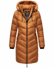 Marikoo Armasa lange Damen Winter Steppjacke Cinnamon Größe XS - Gr. XS