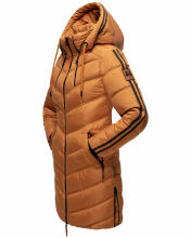 Marikoo Armasa lange Damen Winter Steppjacke Cinnamon Größe XS - Gr. XS