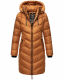 Marikoo Armasa lange Damen Winter Steppjacke Cinnamon Größe XS - Gr. XS