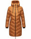 Marikoo Armasa lange Damen Winter Steppjacke Cinnamon Größe XS - Gr. XS