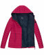 Marikoo Asraa Damen Übergangsjacke Steppjacke Fuchsia Größe L - Gr. 40