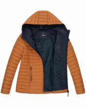 Marikoo Asraa Damen &Uuml;bergangsjacke Steppjacke Cinnamon Gr&ouml;&szlig;e XS - Gr. 34