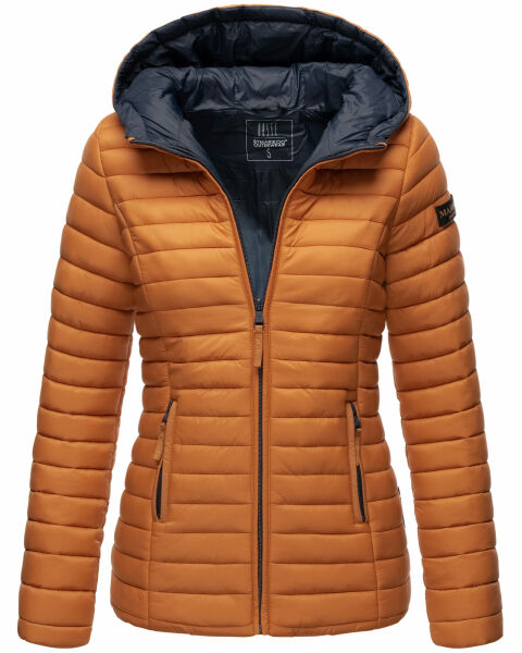 Marikoo Asraa Damen Übergangsjacke Steppjacke Cinnamon Größe S - Gr. 36