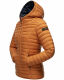 Marikoo Asraa Damen Übergangsjacke Steppjacke Cinnamon Größe S - Gr. 36