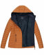 Marikoo Asraa Damen Übergangsjacke Steppjacke Cinnamon Größe S - Gr. 36
