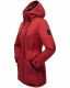 Navahoo Avrille Damen Parka Winterjacke mit Kapuze Blood Red Größe M - Gr. 38