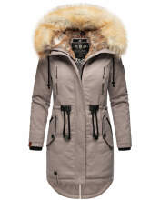 Navahoo Bombii ladies winter jacket long with faux fur...