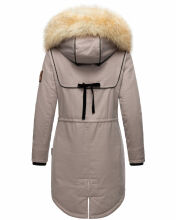 Navahoo Bombii ladies winter jacket long with faux fur  Größe L - Gr. 40