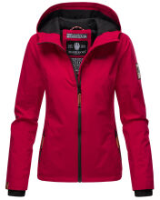 Marikoo Brombeere Damen &Uuml;bergangsjacke Fr&uuml;hlings Jacke Fuchsia Gr&ouml;&szlig;e XS - Gr. 34