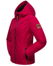 Marikoo Brombeere Damen &Uuml;bergangsjacke Fr&uuml;hlings Jacke Fuchsia Gr&ouml;&szlig;e XS - Gr. 34