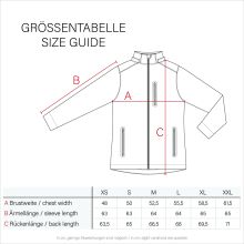 Marikoo Brombeere Damen Übergansjacke Frühlings Jacke Fuchsia Größe XXL - Gr. 44