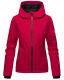 Marikoo Brombeere Damen Übergansjacke Frühlings Jacke Fuchsia Größe XXL - Gr. 44