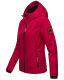 Marikoo Brombeere Damen Übergansjacke Frühlings Jacke Fuchsia Größe XXL - Gr. 44