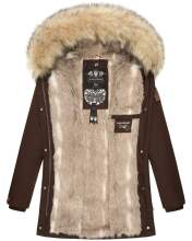 Navahoo Christal ladies winter jacket parka with faux fur  Größe S - Gr. 36
