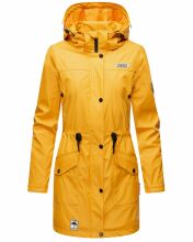 Navahoo Deike ladies rain jacket raincoat long teddy fur  Größe XS - Gr. 34