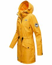 Navahoo Deike ladies rain jacket raincoat long teddy fur  Größe XS - Gr. 34