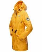 Navahoo Deike ladies rain jacket raincoat long teddy fur  Größe XS - Gr. 34