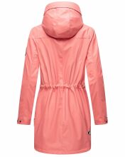 Navahoo Deike ladies rain jacket raincoat long teddy fur  Größe XS - Gr. 34