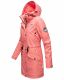 Navahoo Deike ladies rain jacket raincoat long teddy fur  Größe XS - Gr. 34