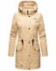 Navahoo Deike ladies rain jacket raincoat long teddy fur  Größe XS - Gr. 34