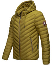Navahoo Fey-Tun Herren Steppjacke Moos Grün Größe S - Gr. S