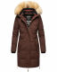 Navahoo Halina ladies winter quilted coat with faux fur

  Größe S - Gr. 36