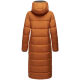 Navahoo Isalie Damen lange Winterjacke gesteppt Cinnamon Größe XS - Gr. 34