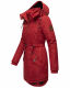 Marikoo Kamil Damen Parka Winterjacke mit Kapuze Blood Red Größe S - Gr. 36
